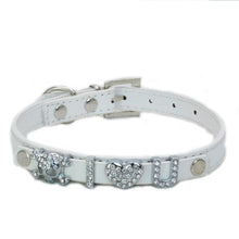 Load image into Gallery viewer, Rhinestone Happy Dog &amp; CAts Collars Personalized