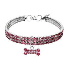 Load image into Gallery viewer, Rhinestone Dog Collar  Accessories